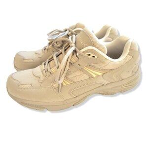 Vionic Women's Size 10 Walker Orthopedic comfort Chunky Shoe Taupe 10 Medium